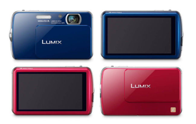 Panasonic Lumix FP7 выполнен в минималистическом стиле. Фото.