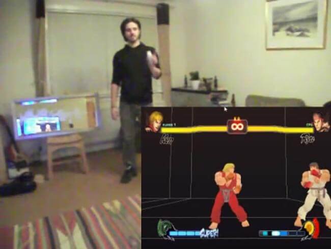 Разборки в стиле Kinect. Фото.