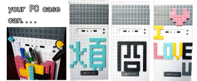 Coobeeo представила Lego-корпус для ПК. Фото.