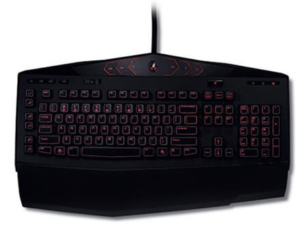 Мышка и клавиатура Alienware TactX. Фото.