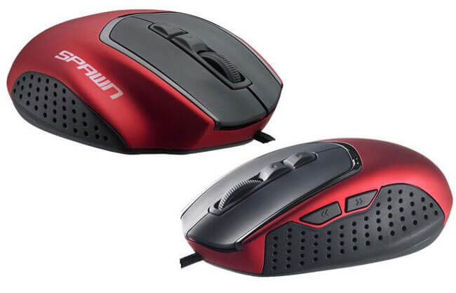 Игровая мышь Cooler Master Spawn. Фото.