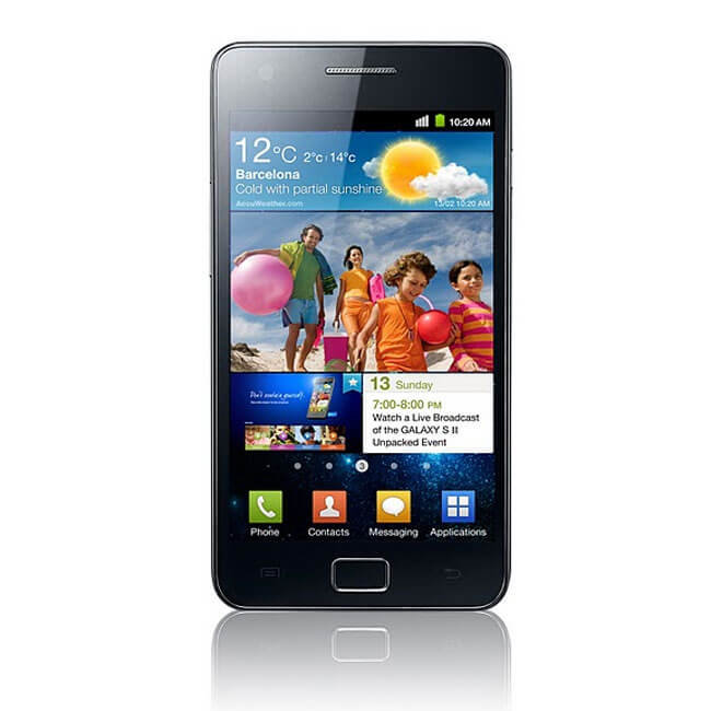 Samsung Galaxy S2. Продажи начнутся в марте. Фото.
