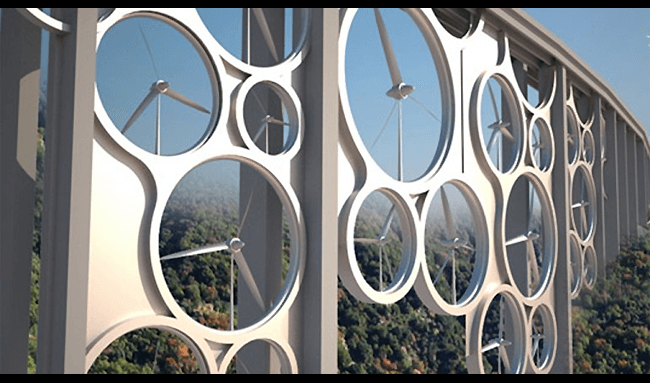 Концепт моста Solar Wind Bridge. Фото.