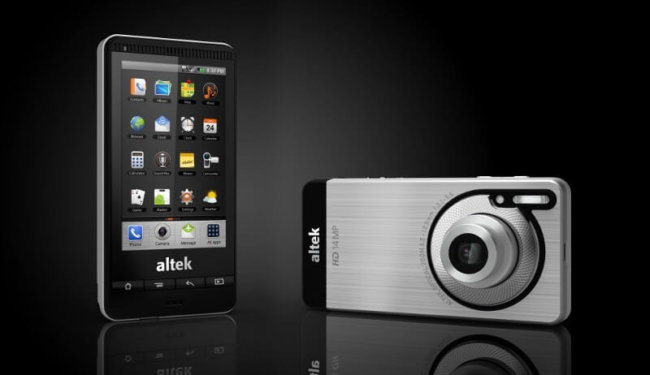 Altek Leo Android-камерафон появится на следующей неделе. Фото.