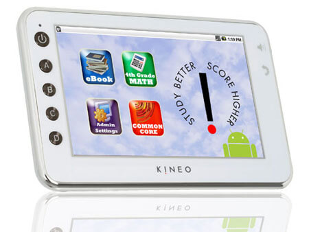Kineo. Планшет для студентов. Фото.