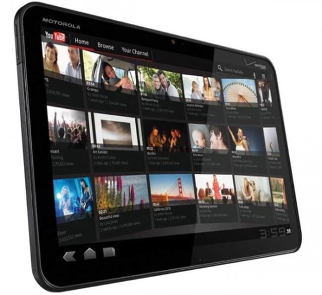 Motorola Xoom. Начало продаж 24 февраля. Фото.