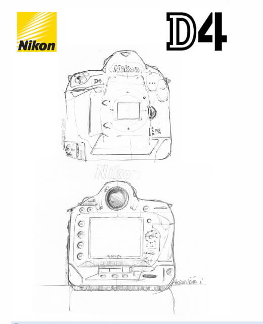 Nikon D4 может стать весьма интересной зеркальной камерой. Фото.