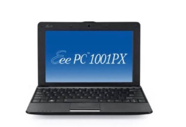 ASUS обновила Eee PC 1001PX. Новый ноутбук. Фото.