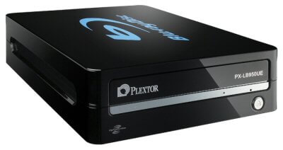 Внешний Blu-ray «резак» Plextor PX-LB950UE. Фото.