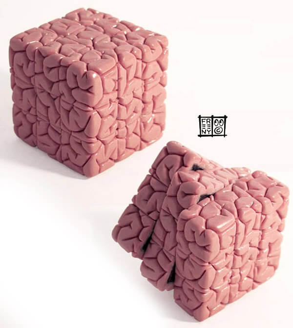 Аномальный Кубик Рубика взрывает мозг. Фото.