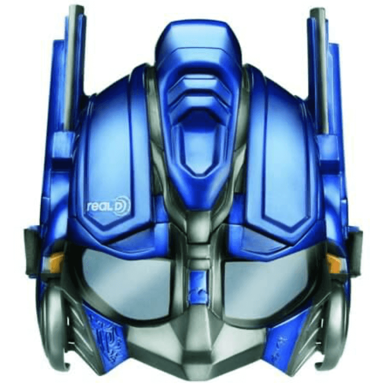 Стилизованные 3D-очки Transformers 3. Трансфрмеры. Фото.