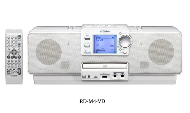 Компактная Hi-Fi система Victor RD-M4-VD. Фото.