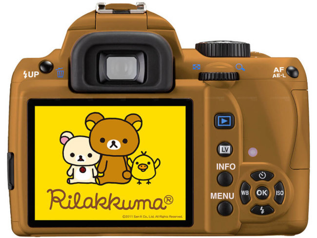 Rilakkuma Pentax K-r: DSLR-камера для детей. Фото.