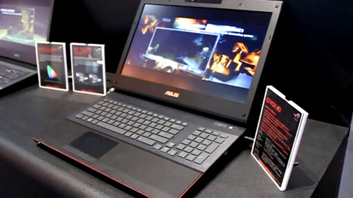 В Германии ASUS показала новый ноутбук. Фото.