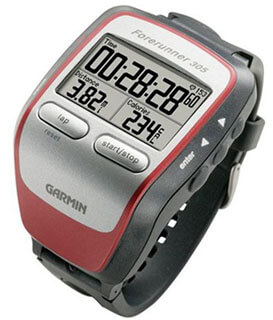 GPS-система Garmin Forerunner 305 для спортсменов. Фото.