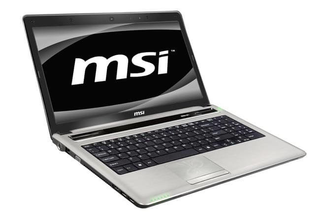 Ноутбук MSI CX640. Фото.