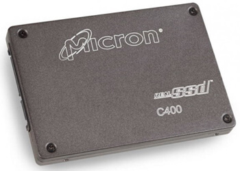 RealSSD C400 — высокоскоростные SSD от Micron. Фото.