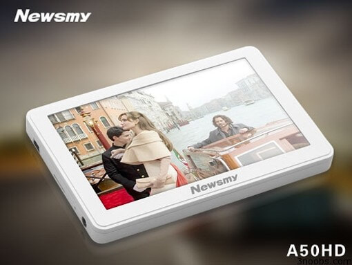 Медиаплеер Newsmy A50HD с поддержкой 1080p Full HD-видео. Фото.