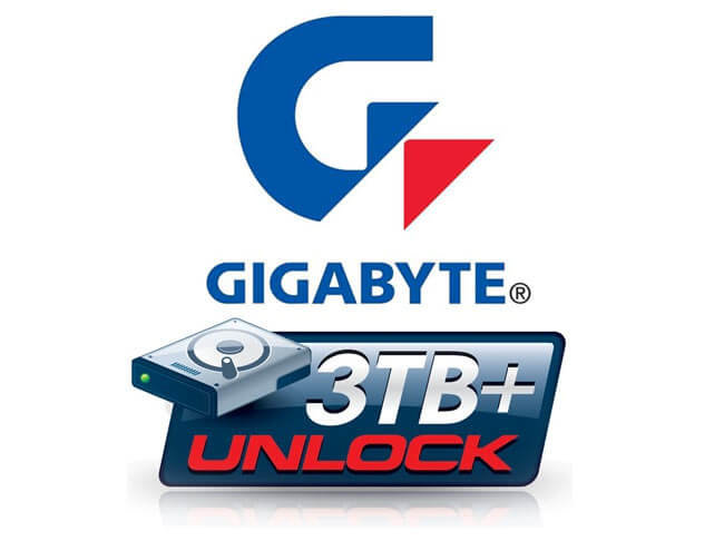 Gigabyte выпустила утилиту, которая позволяет на 32-битной ОС распознать HDD объемом 3Тб. Фото.