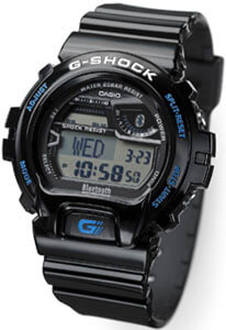 Часы Casio G-Shock с поддержкой Bluetooth. Фото.