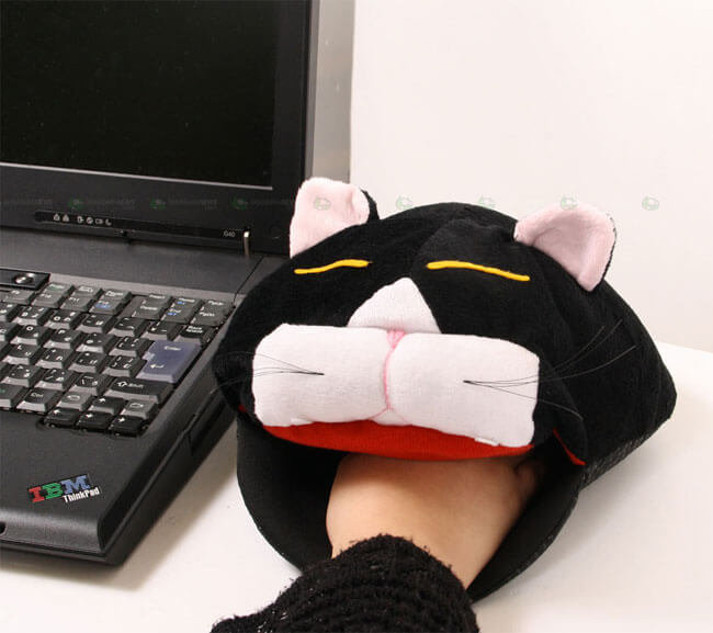 Забавный обогреватель для рук. Фото.