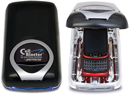 CellBlaster: солярий для телефона. Фото.