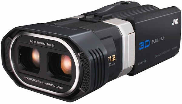 3D-видеокамера JVC GS-TD1 доступна для предзаказа. Фото.
