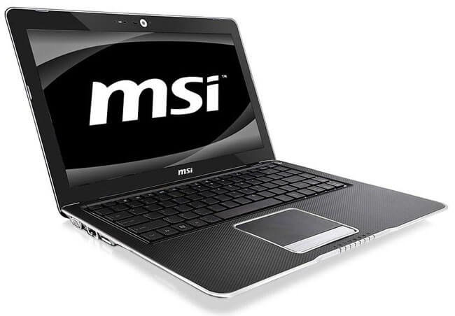 MSI выпустила ноутбук X370. Фото.