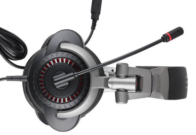 Игровая гаринитура Cyber Snipa Sonar 5.1 Championship Headset. Фото.