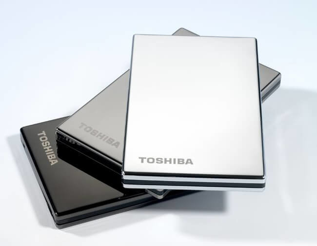 Toshiba выпустила новый внешние жесткие диски. Фото.