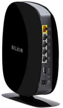 Беспроводной роутер Belkin N600 DB. Фото.