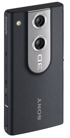 Видеокамера Sony Bloggie 3D доступна для покупки. Фото.