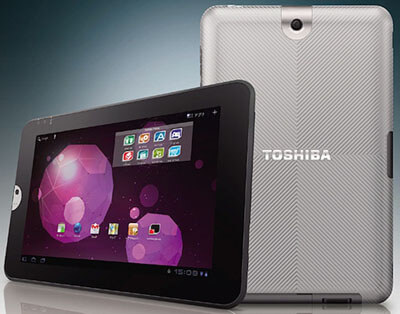 Toshiba Regza AT300 Android Tablet. Фото.