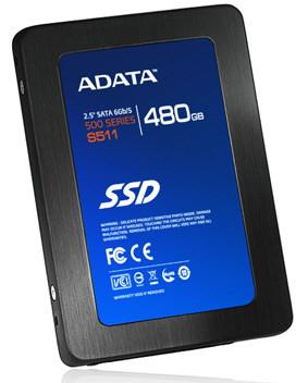 S511 — быстрые SSD накопители от A-Data. Фото.
