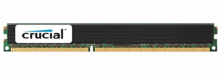 Crucial выпустила низкопрофильные планки памяти DDR3 объемом 16Гб. Фото.