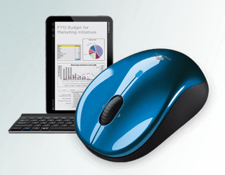 Мышка Logitech Tablet Mouse с поддержкой Android 3.1+. Фото.