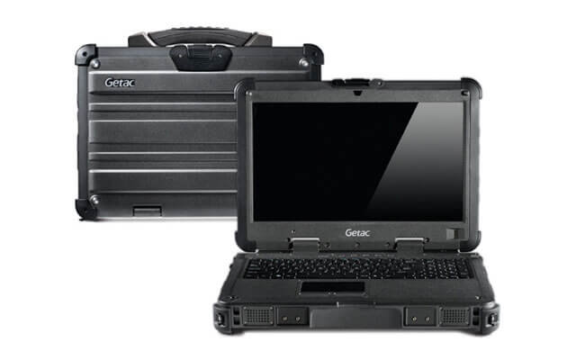 Getac представила новый защищенный ноутбук X500. Фото.