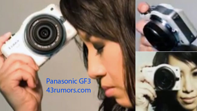 Просочилась некоторая информация о камере Panasonic Lumix GF3. Фото.