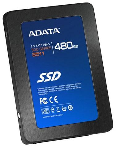 A-Data начала поставки SSD накопителей S511 с интерфейсом SATA 6.0 Gbps. Фото.