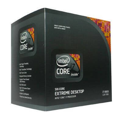 Core i7-980 не обладает титулом Extreme Edition. Фото.