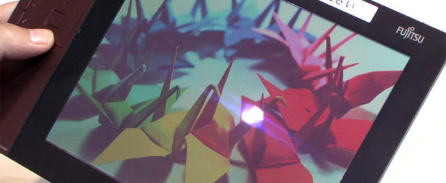 Fujitsu представила цветную бумагу следующего поколения. Фото.