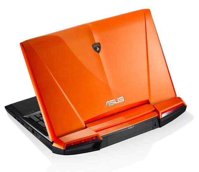 Asus объявила о начале продаж нового ноутбука Automobili Lamborghini VX7. Фото.
