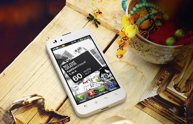 LG Optimus White: тот же Black, только в белом. Фото.