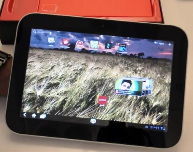 Новые планшеты Lenovo в действии. Фото.