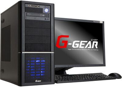Tsukumo представила игровой компьютер G-Gear GA7J-D34/S4. Фото.
