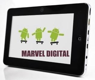 Marvel Digital выпустила 7-дюймовый Android-планшет. Фото.