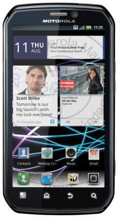 Motorola Photon 4G появится в продаже 31 июля. Фото.