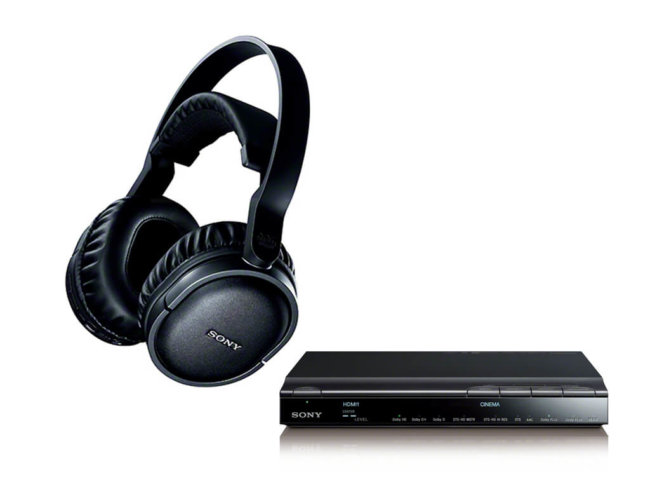 Sony представила 3D-наушники MDR-DS7500. Фото.