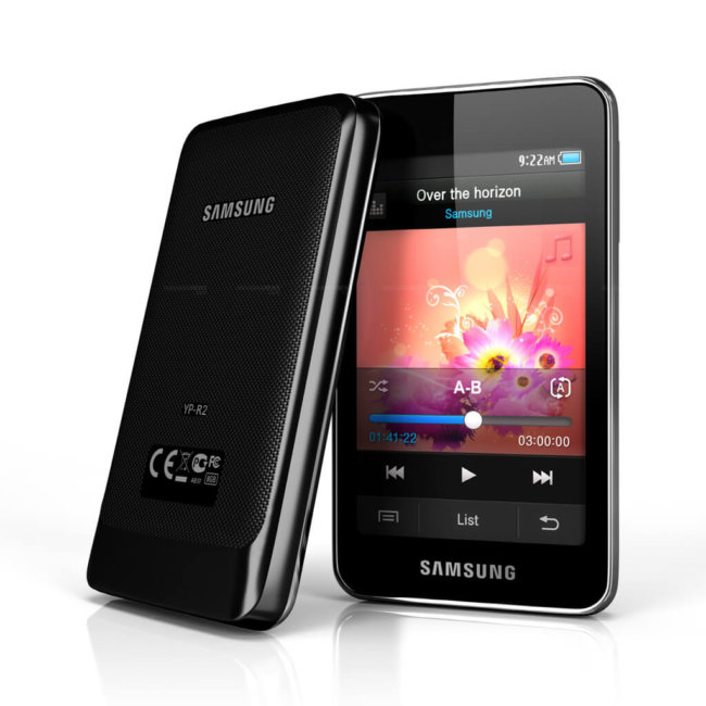 Samsung представил MP3HD-плееры YP-R2 и YP-Z3. Фото.