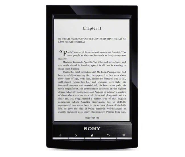 Sony готовит новую электронную читалку. Фото.